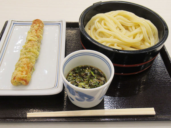 うどんと天ぷら