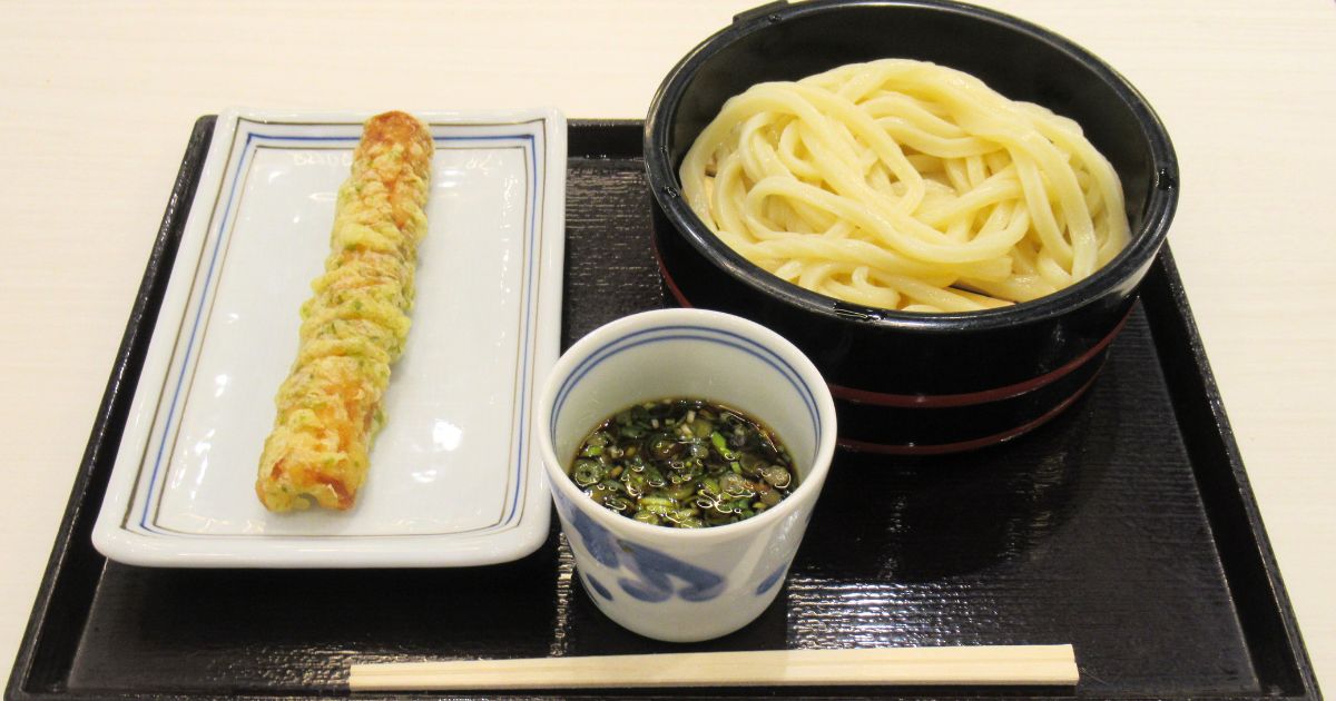 うどんと天ぷら